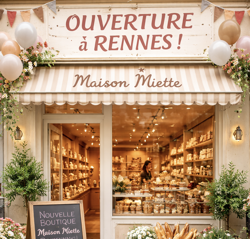 Les nouveautés de mars : Photo de notre nouvelle boutique à Rennes ouvrant prochainement